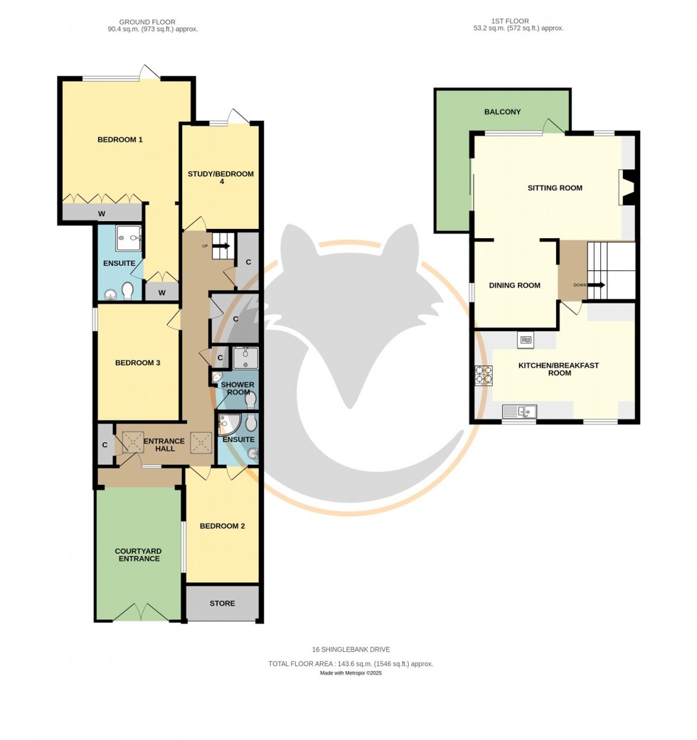 Floorplan for Milford on Sea, Lymington, Hampshire
