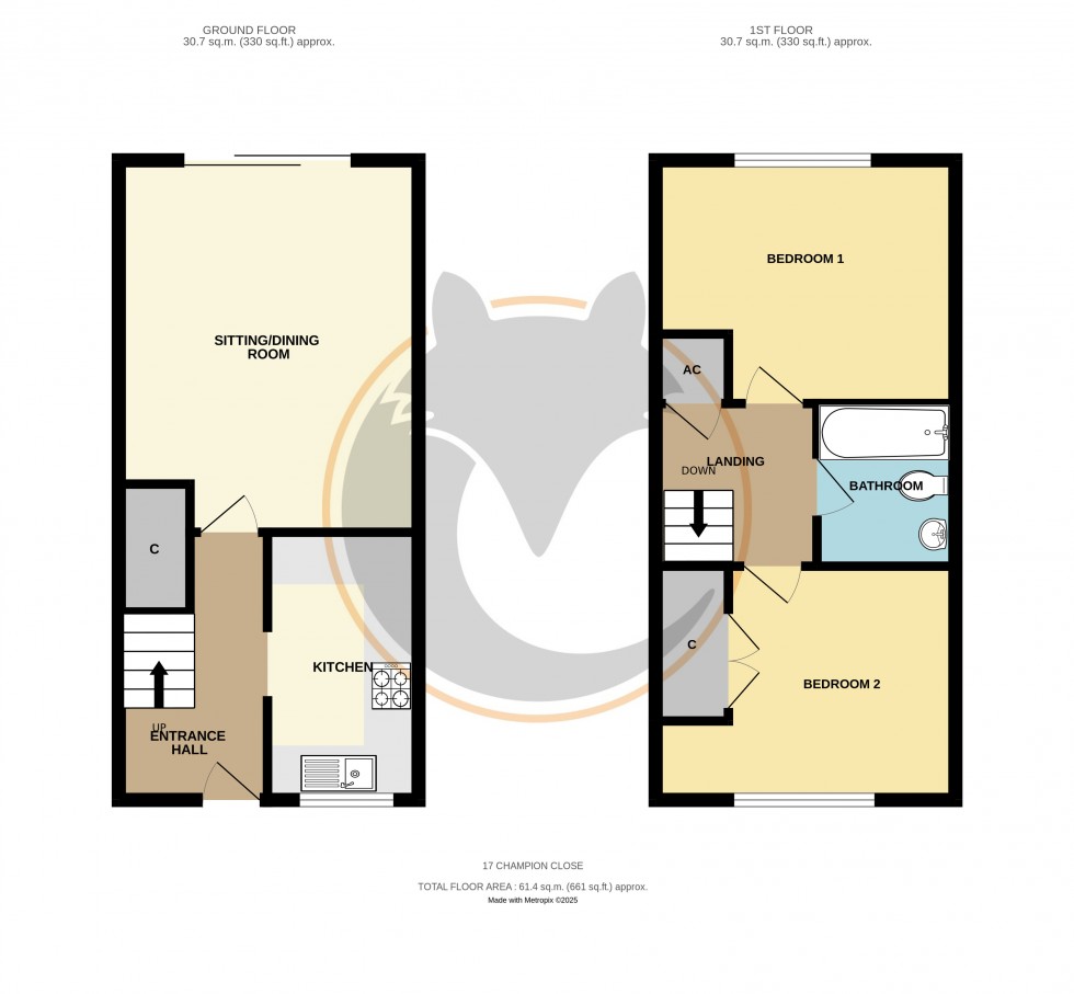 Floorplan for Milford on Sea, Lymington, Hampshire