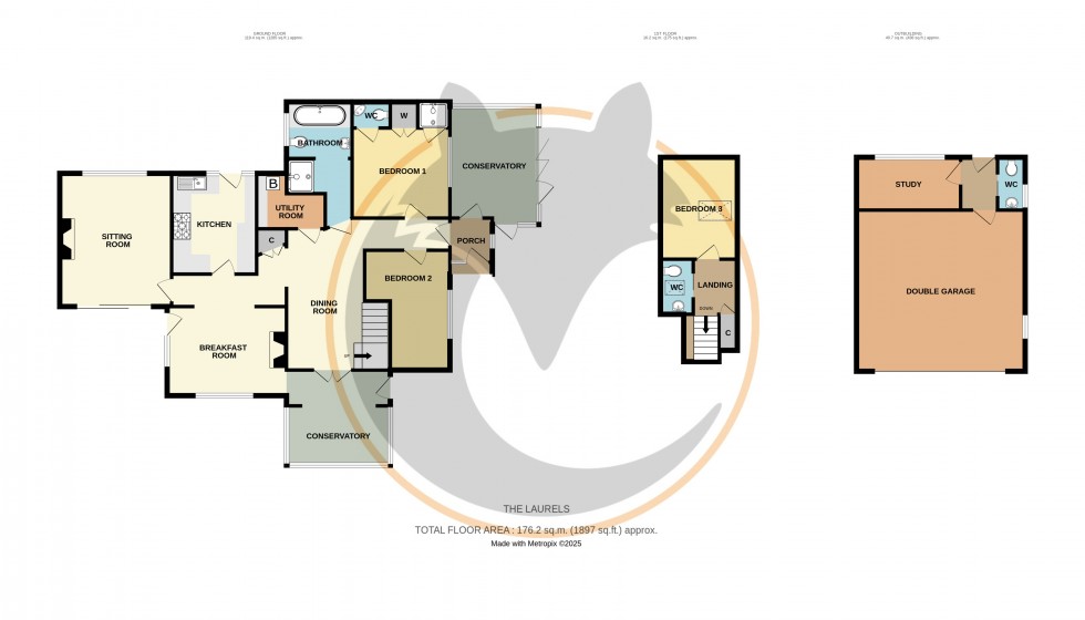 Floorplan for Everton, Lymington, Hampshire