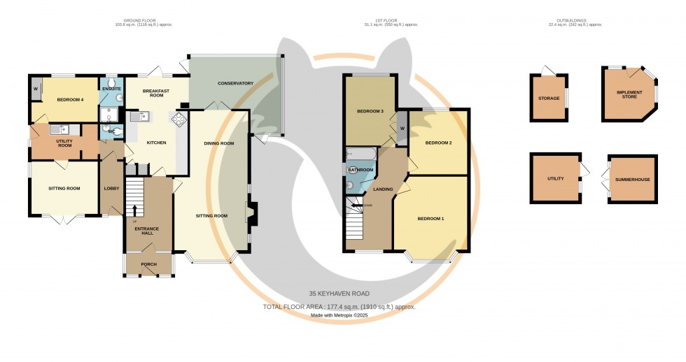 Floorplan for Milford on Sea, Lymington, Hampshire