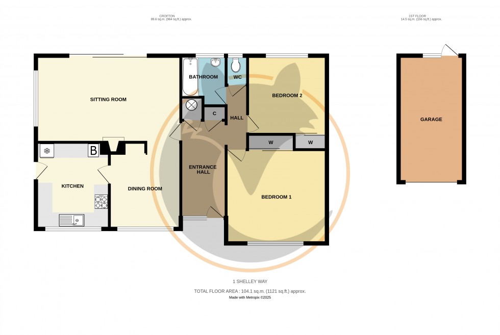 Floorplan for Milford on Sea, Lymington, Hampshire