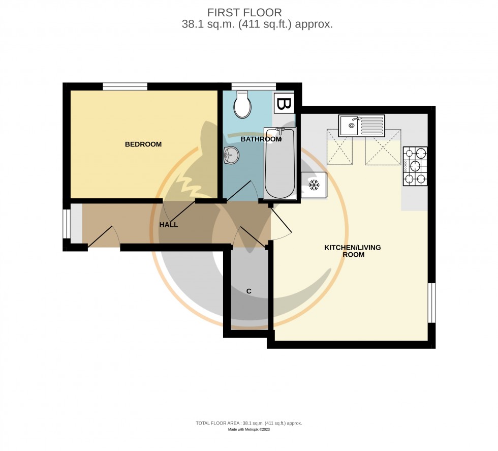 Floorplan for Milford on Sea, Lymington, Hampshire