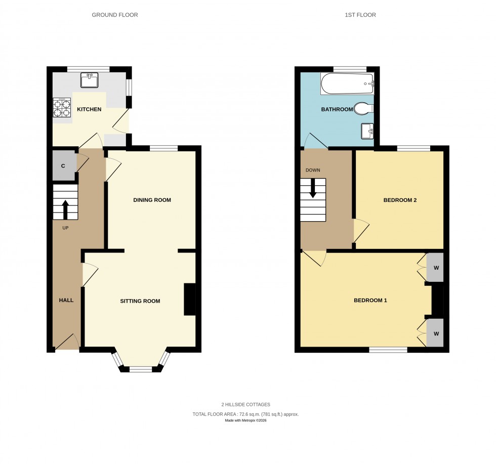 Floorplan for Milford on Sea, Lymington, Hampshire