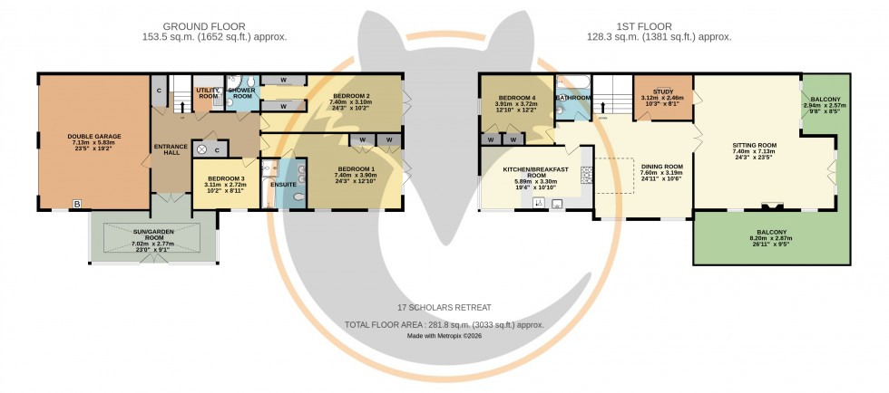 Floorplan for Milford on Sea, Lymington, Hampshire