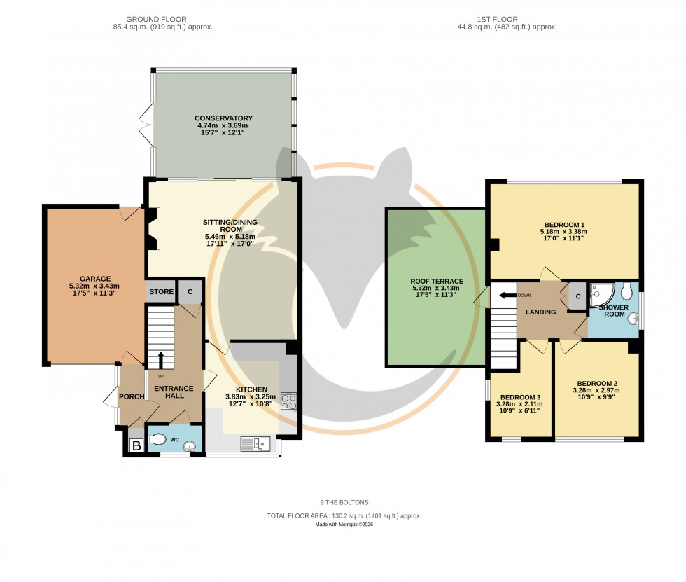 Floorplan for Milford on Sea, Lymington, Hampshire