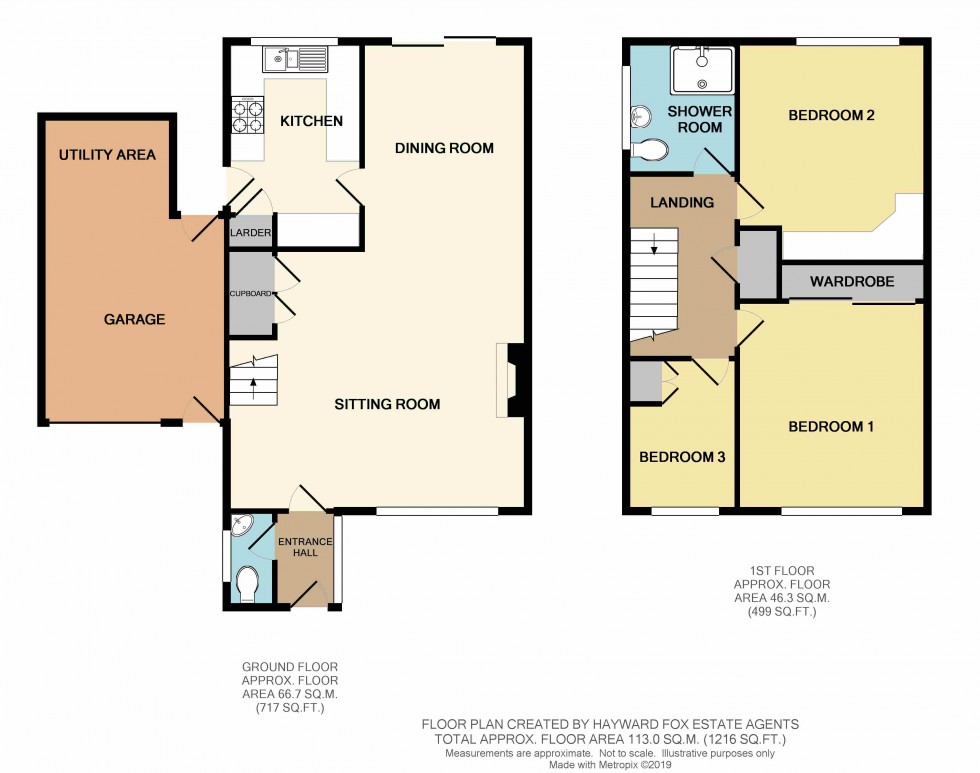 Floorplan for Milford on Sea, Lymington, Hampshire