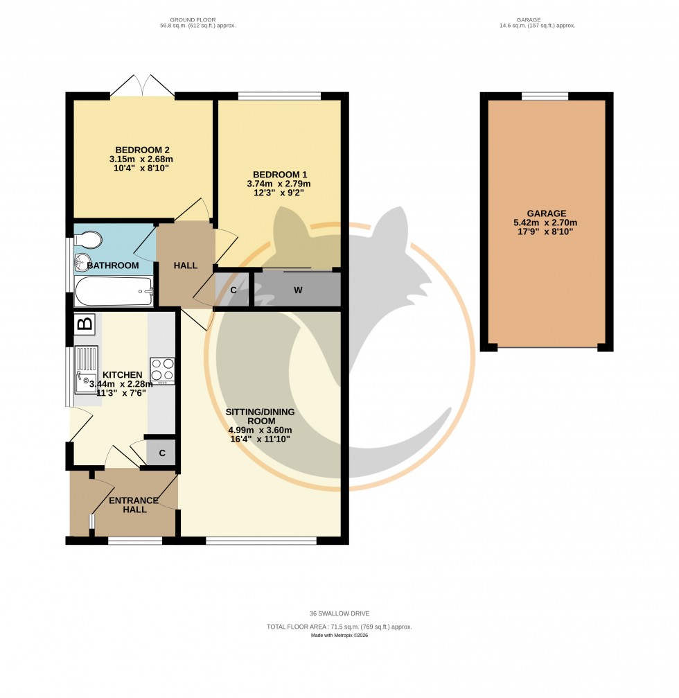 Floorplan for Milford on Sea, Lymington, Hampshire