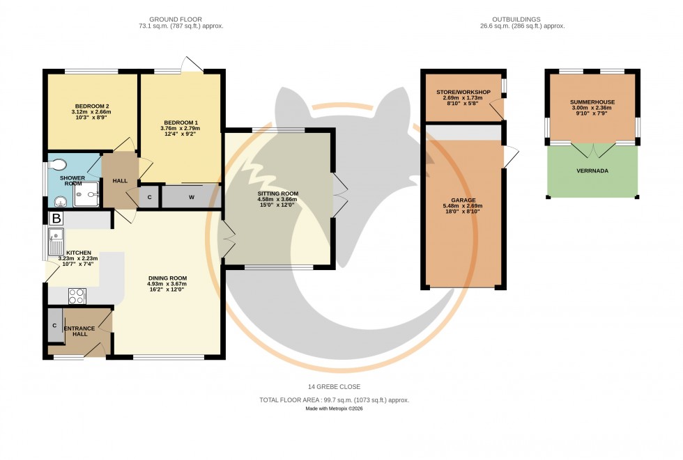 Floorplan for Milford on Sea, Lymington, Hampshire