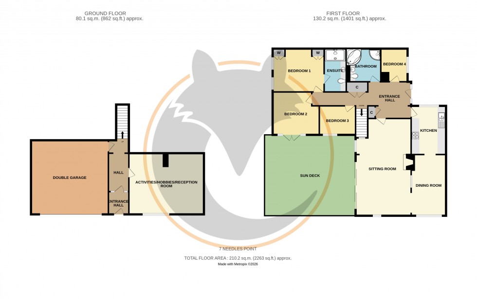 Floorplan for Milford on Sea, Lymington, Hampshire