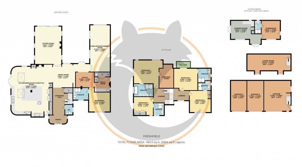 Floorplan for Milford on Sea, Lymington, Hampshire