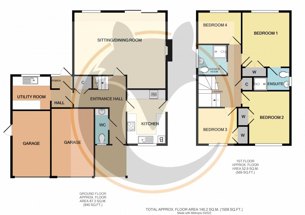 Floorplan for Barton on Sea, New Milton, Hampshire