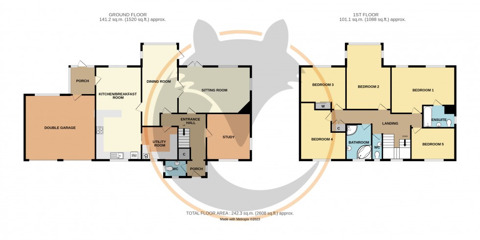 Floorplan for New Milton, Hampshire