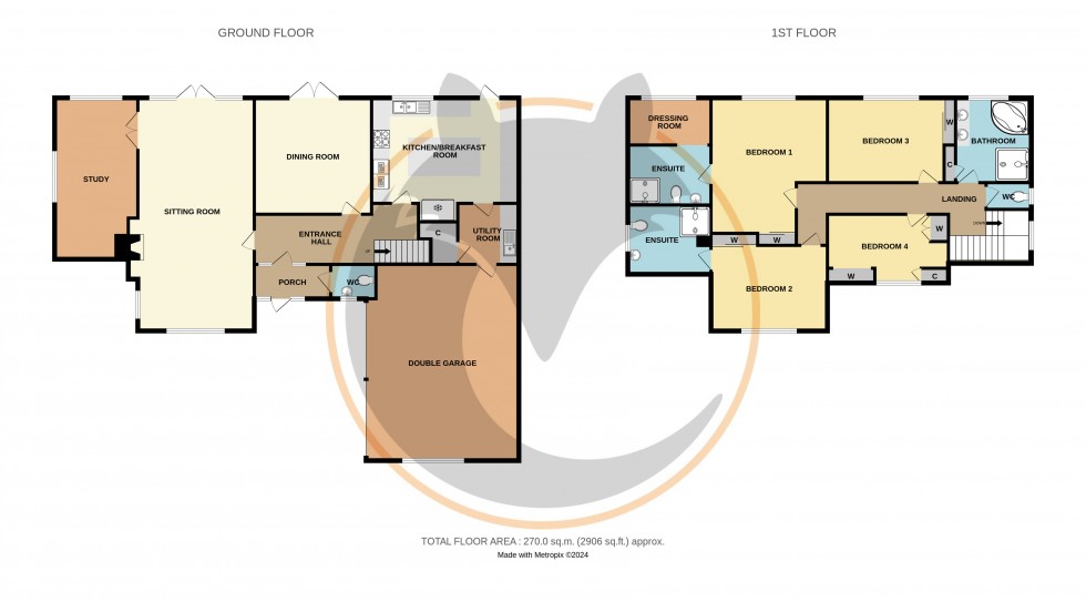 Floorplan for New Milton, Hampshire