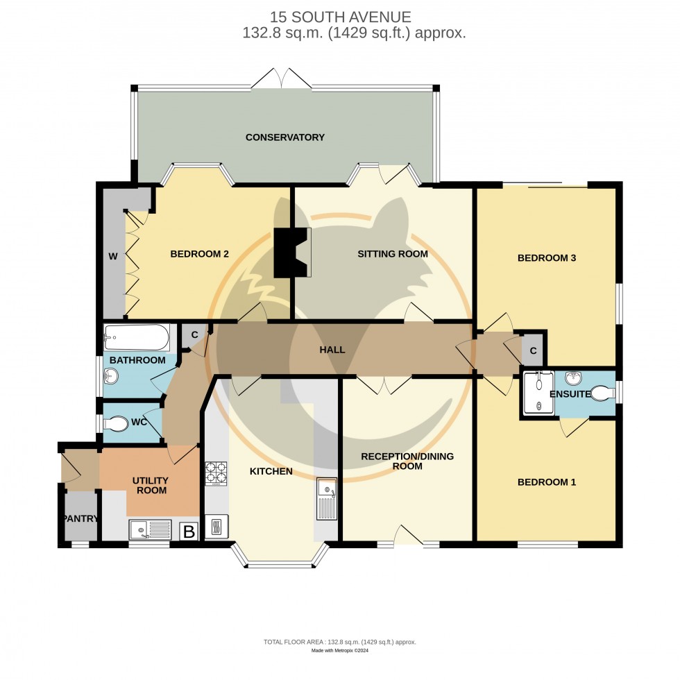 Floorplan for New Milton, Hampshire