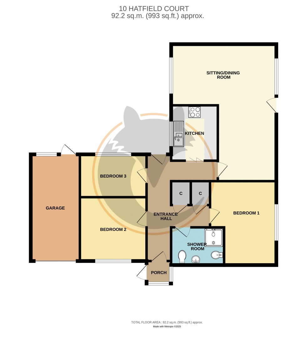 Floorplan for New Milton, Hampshire