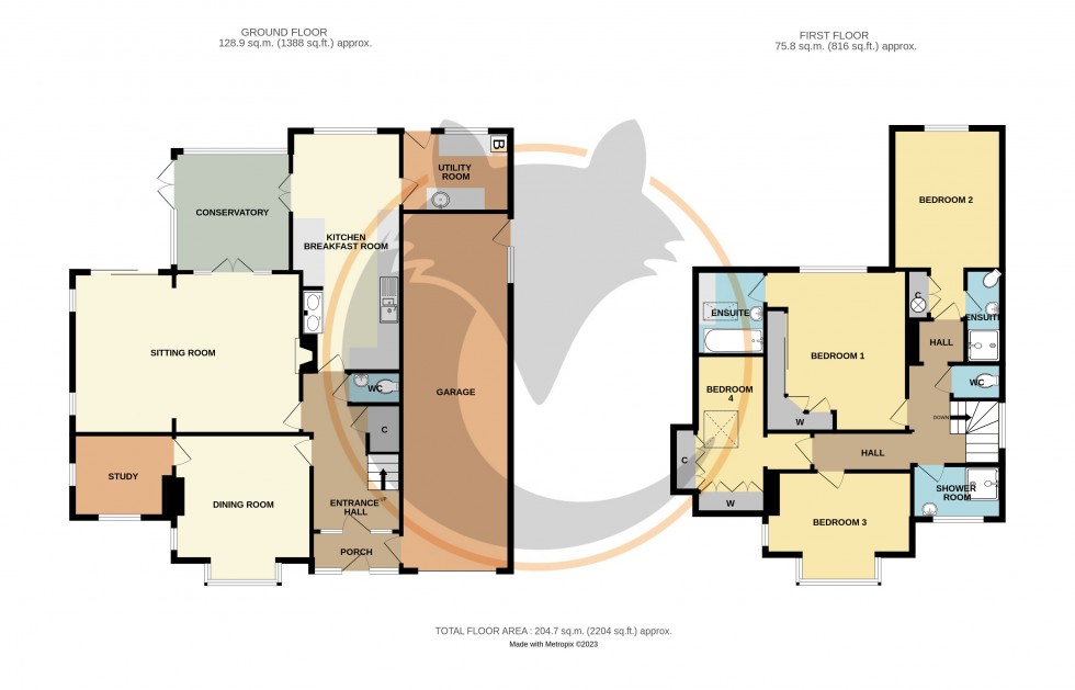 Floorplan for New Milton, Hampshire