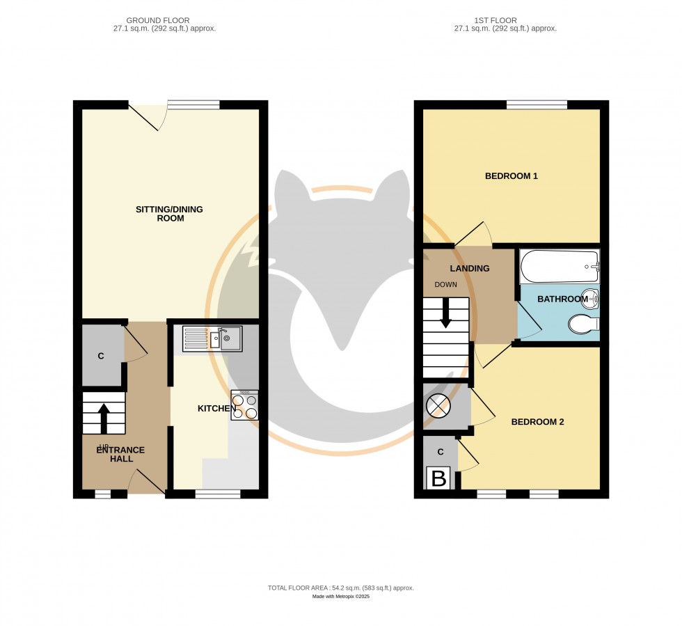 Floorplan for New Milton, Hampshire