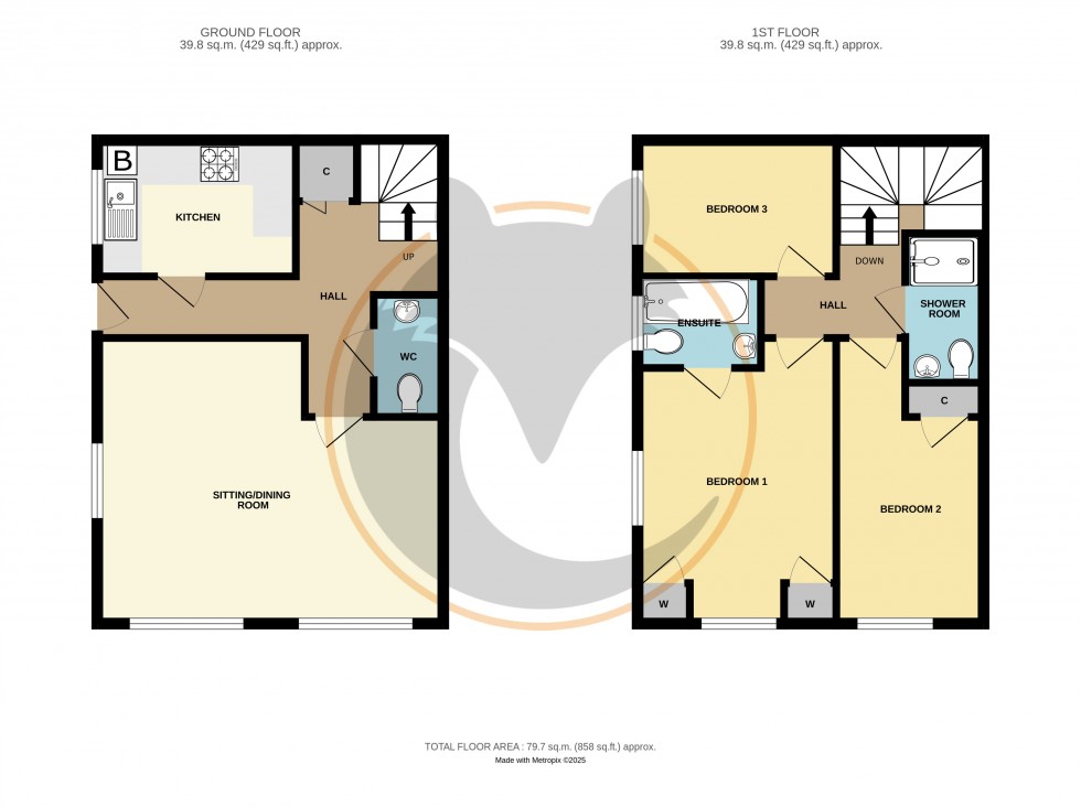 Floorplan for New Milton, Hampshire