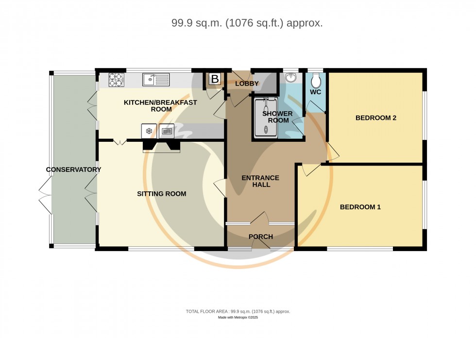 Floorplan for New Milton, Hampshire