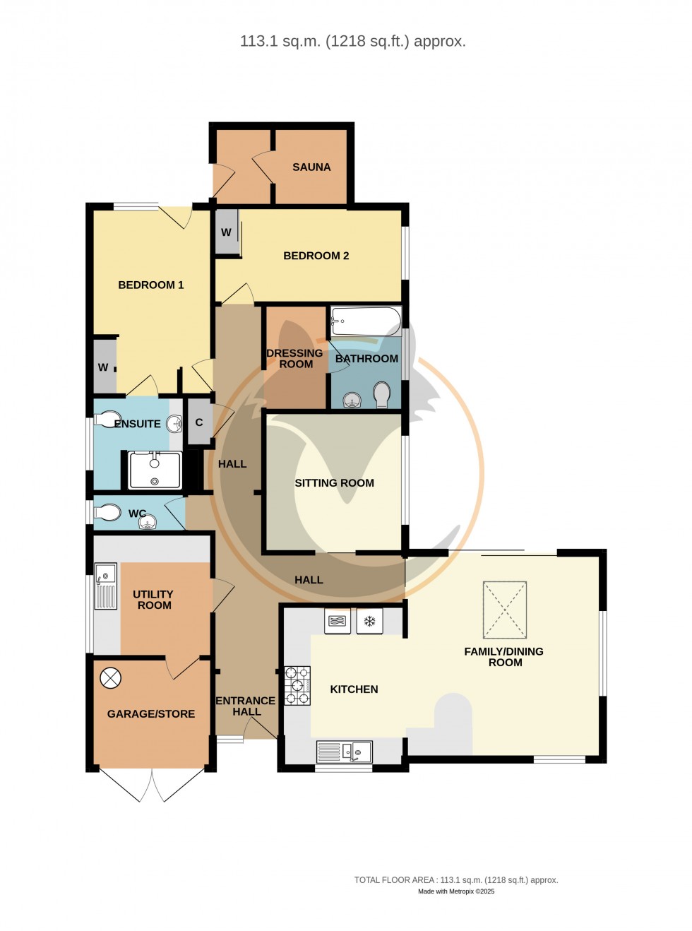 Floorplan for Barton On Sea, New Milton, Hampshire