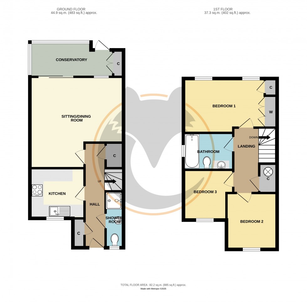 Floorplan for New Milton, Hampshire
