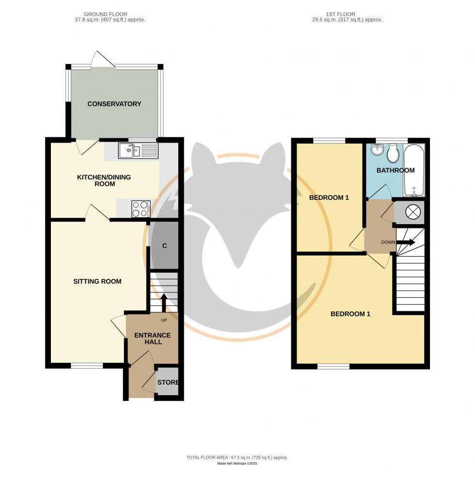 Floorplan for New Milton