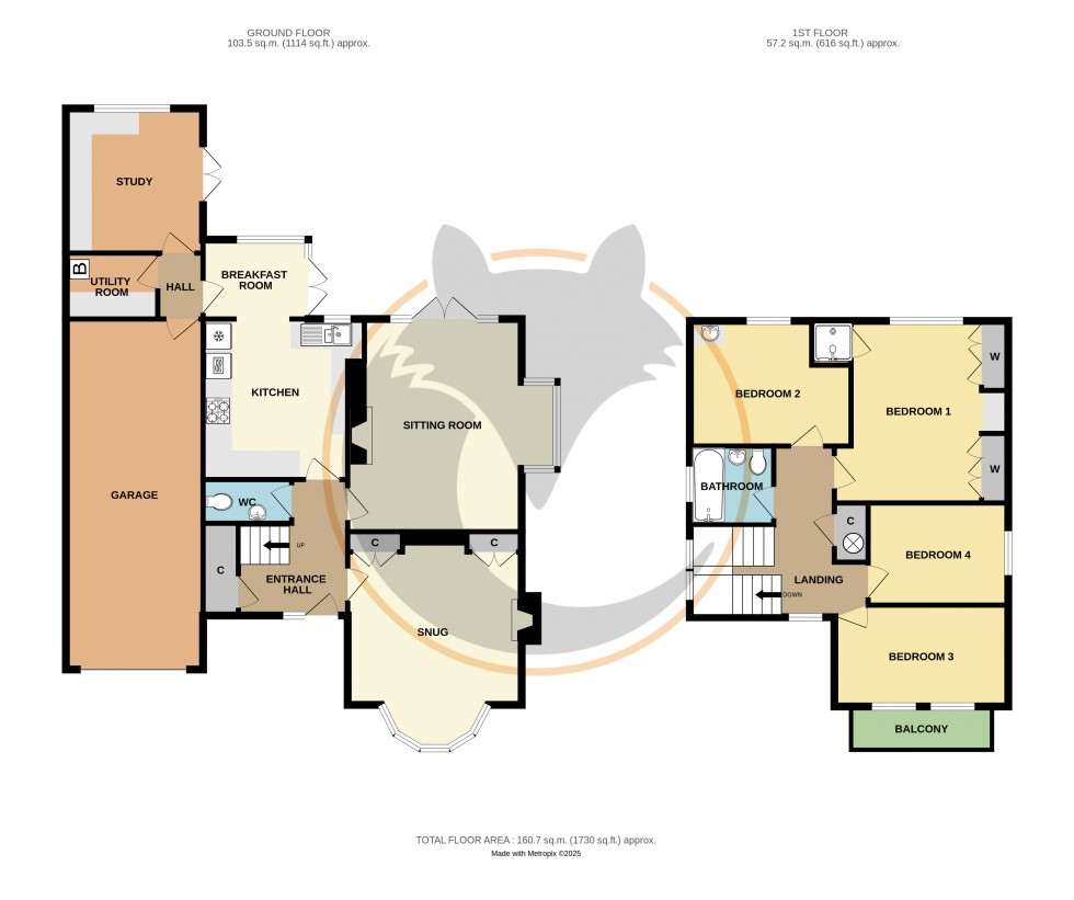Floorplan for Barton on Sea, New Milton, Hampshire