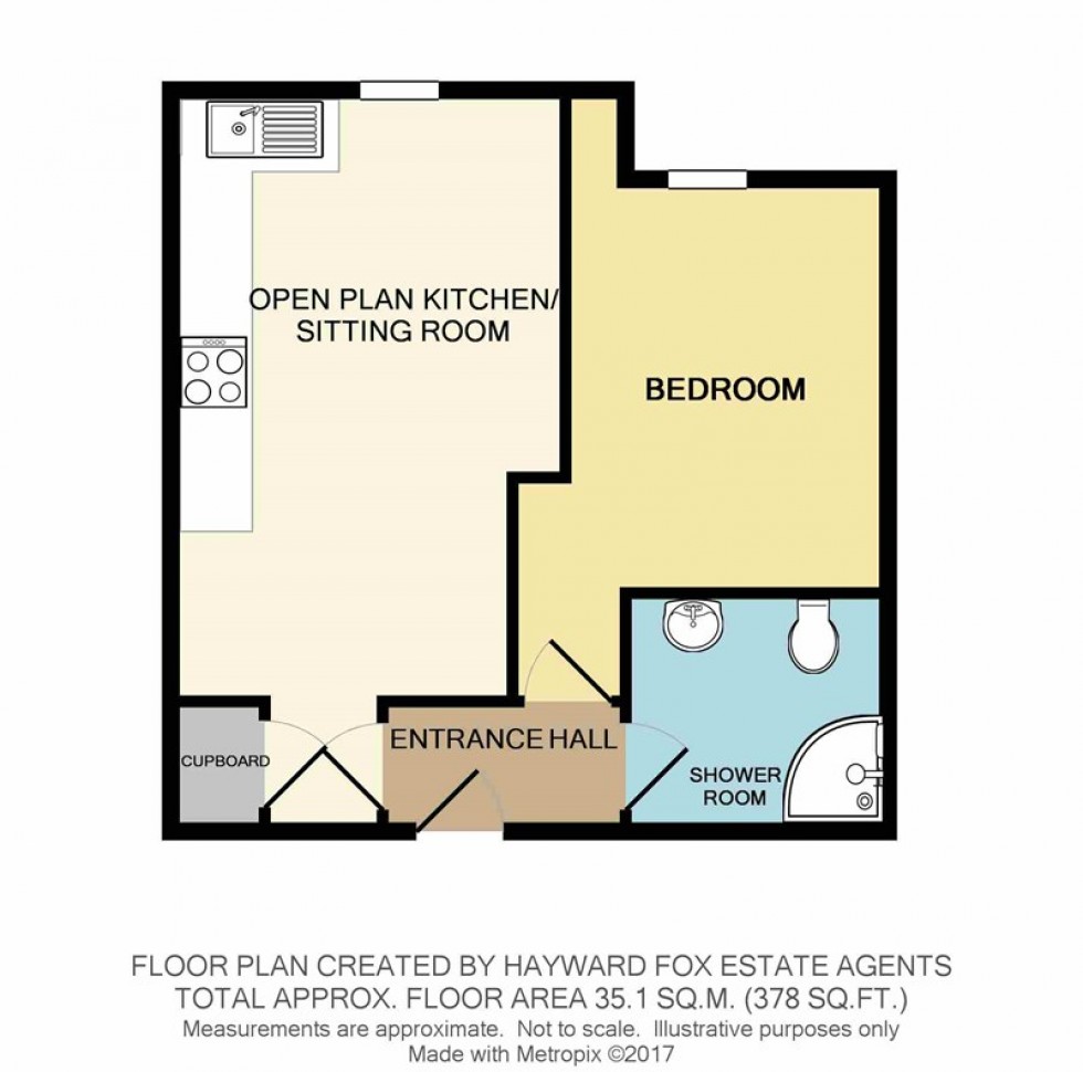Floorplan for New Milton, Hampshire