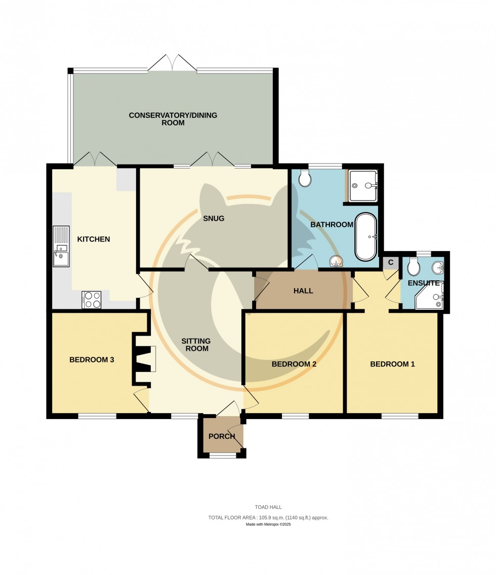 Floorplan for Bransgore, Christchurch, Hampshire