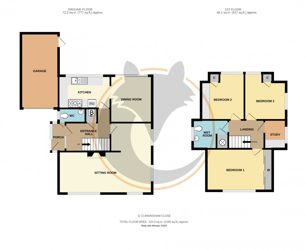 Floorplan for Mudeford, Christchurch, Dorset
