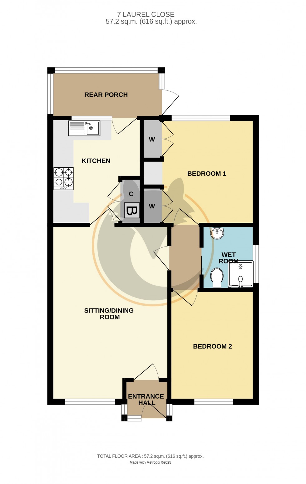 Floorplan for Hordle, Lymington, Hampshire