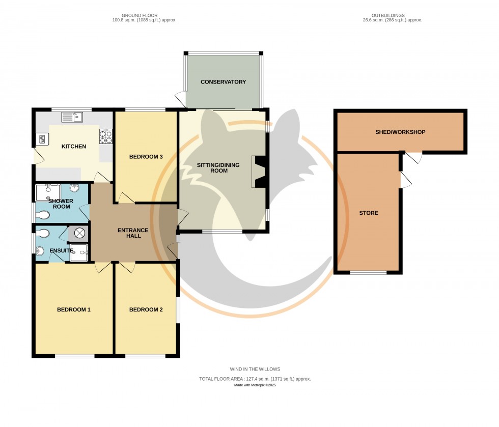 Floorplan for New Milton, Hampshire