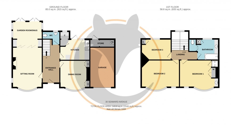 Floorplan for Barton on Sea, New Milton, Hampshire