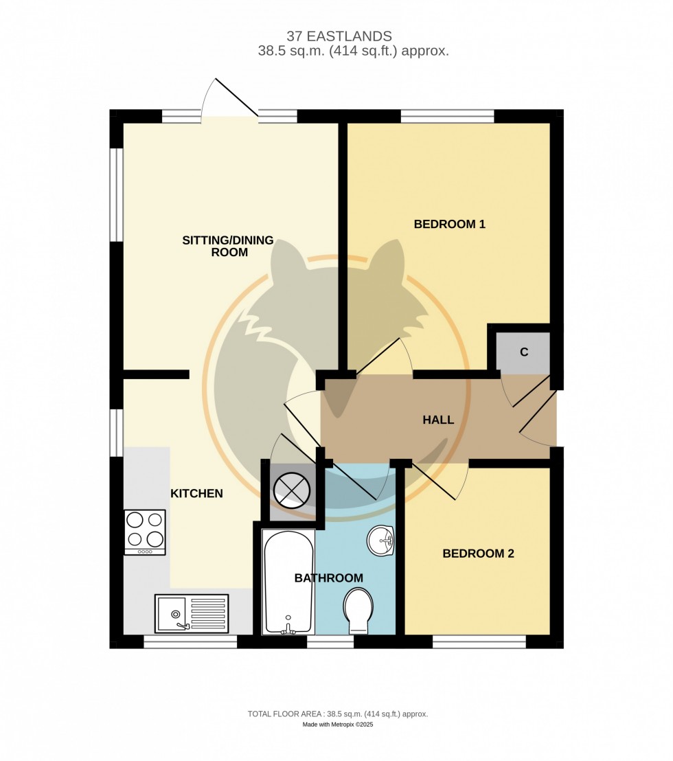 Floorplan for New Milton, Hampshire