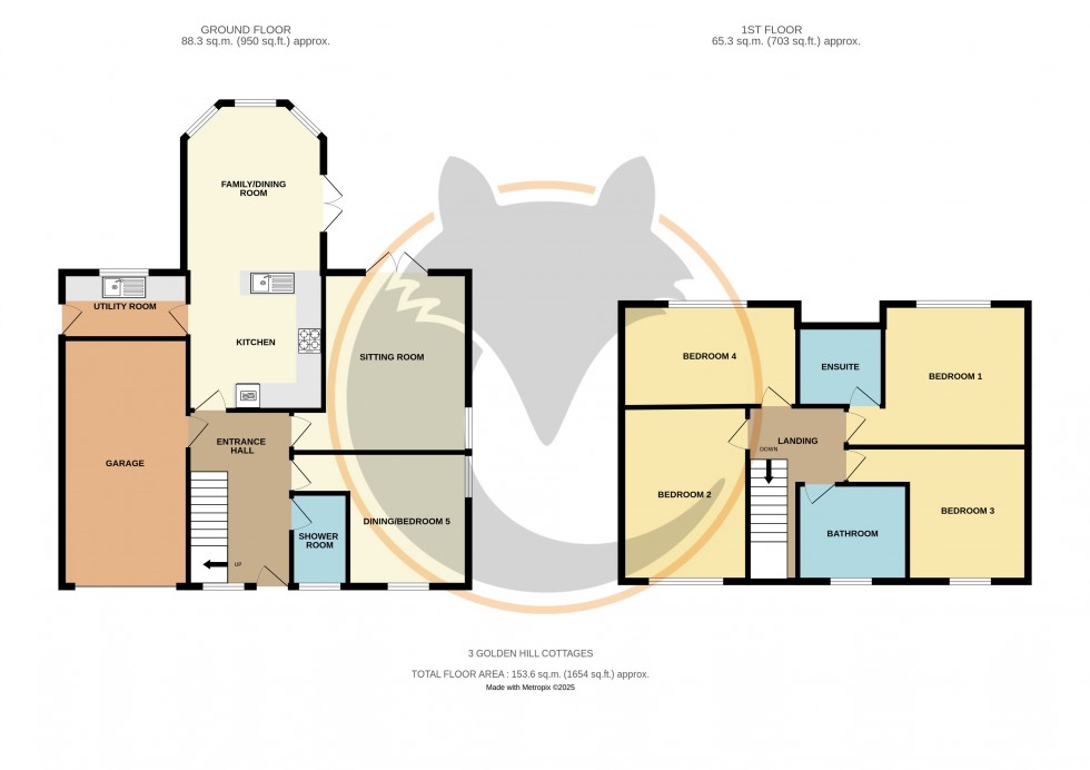 Floorplan for Hordle, Lymington, Hampshire