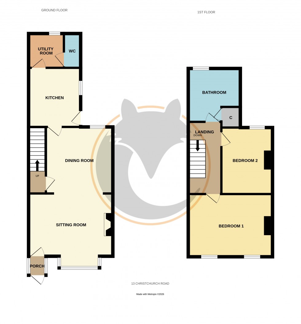 Floorplan for New Milton, Hampshire