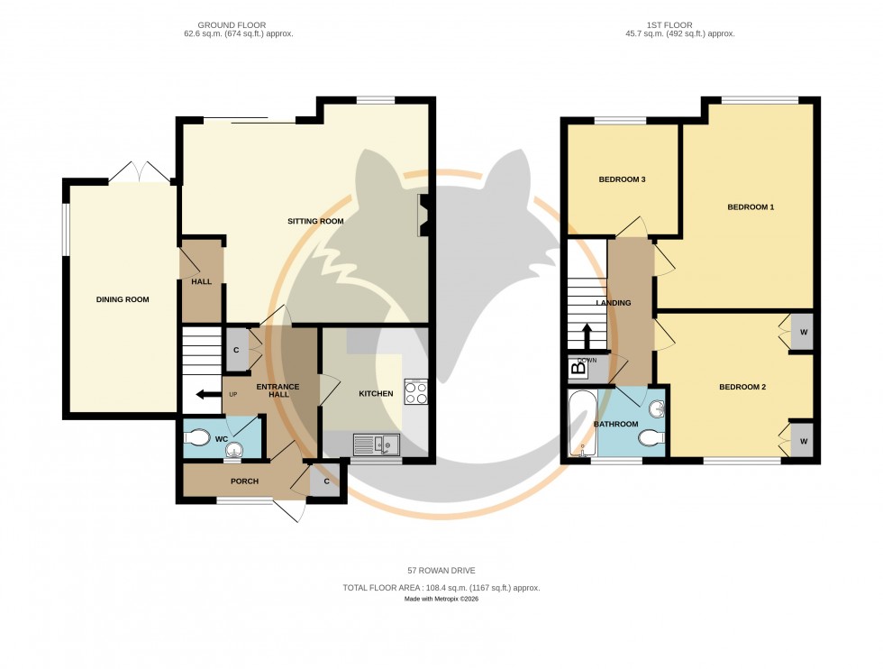 Floorplan for Christchurch, Dorset