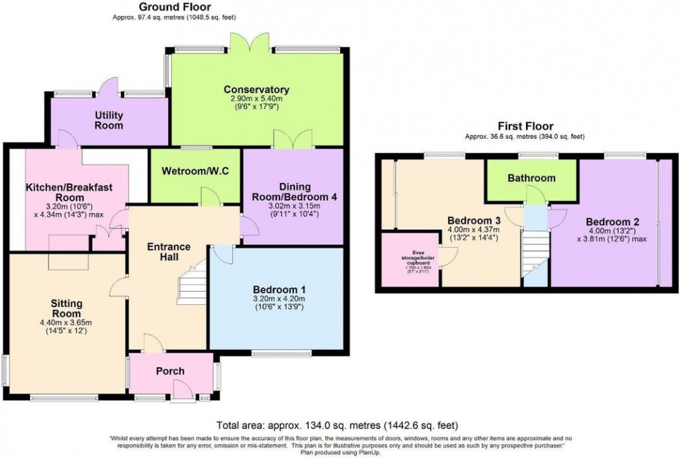 Floorplan for Hordle, Lymington, Hampshire