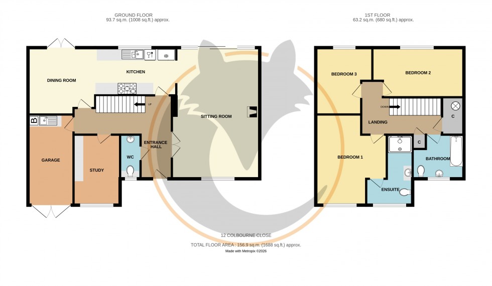 Floorplan for Bransgore, Christchurch, Hampshire