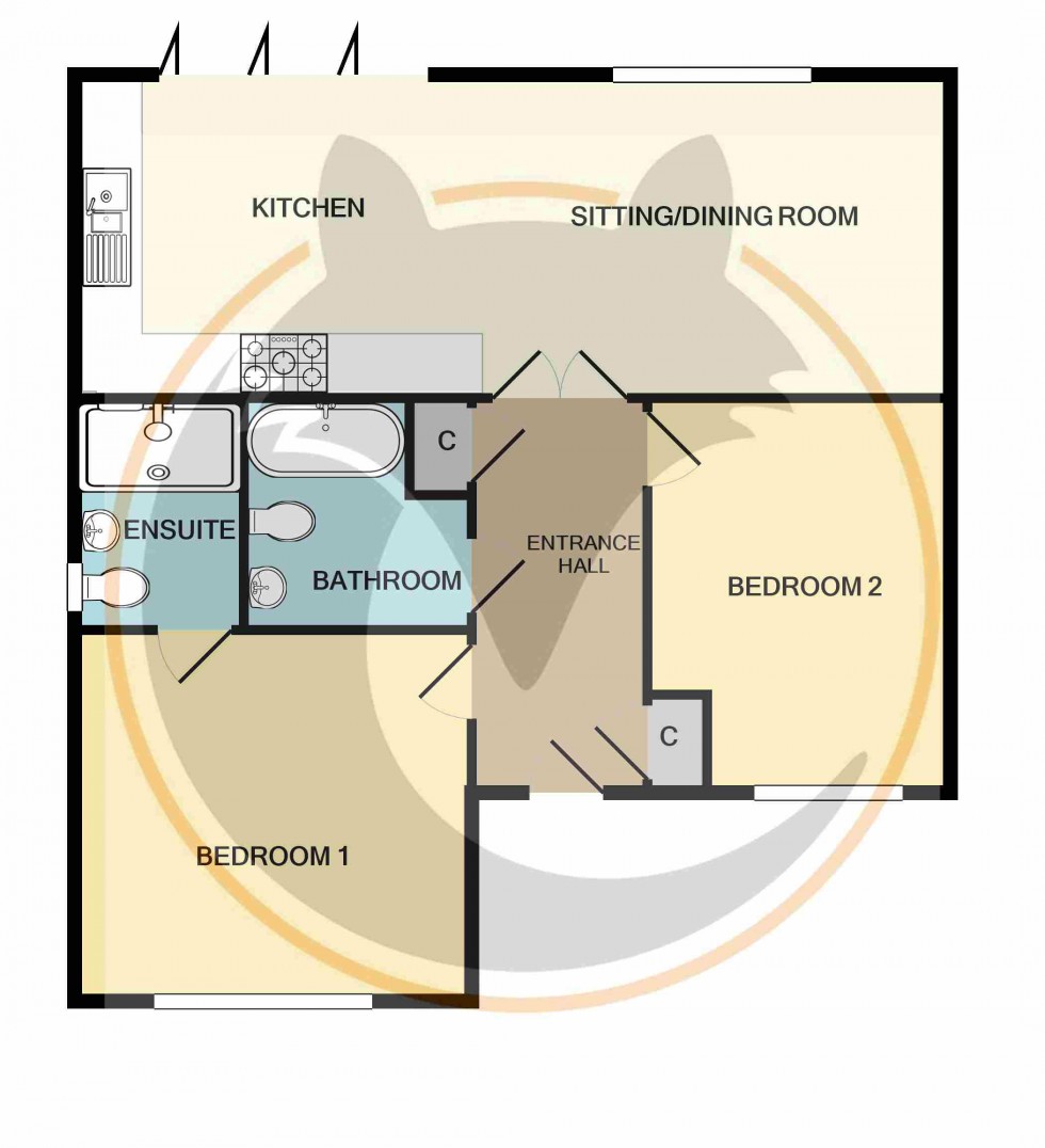 Floorplan for Walkford, Christchurch, Dorset
