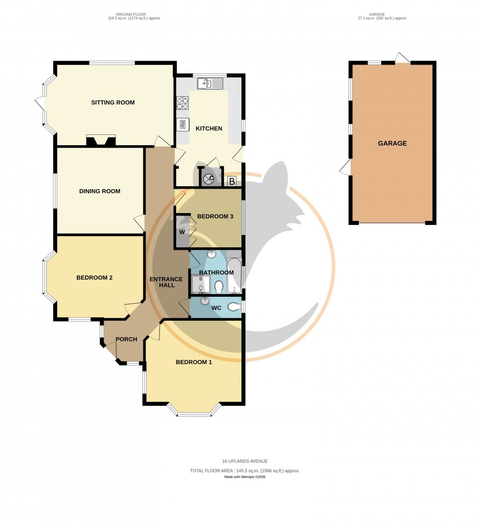 Floorplan for Barton on Sea, New Milton, Hampshire