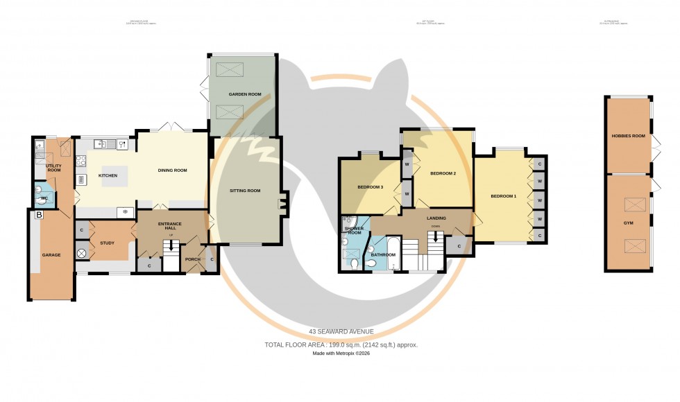 Floorplan for Barton on Sea, New Milton, Hampshire
