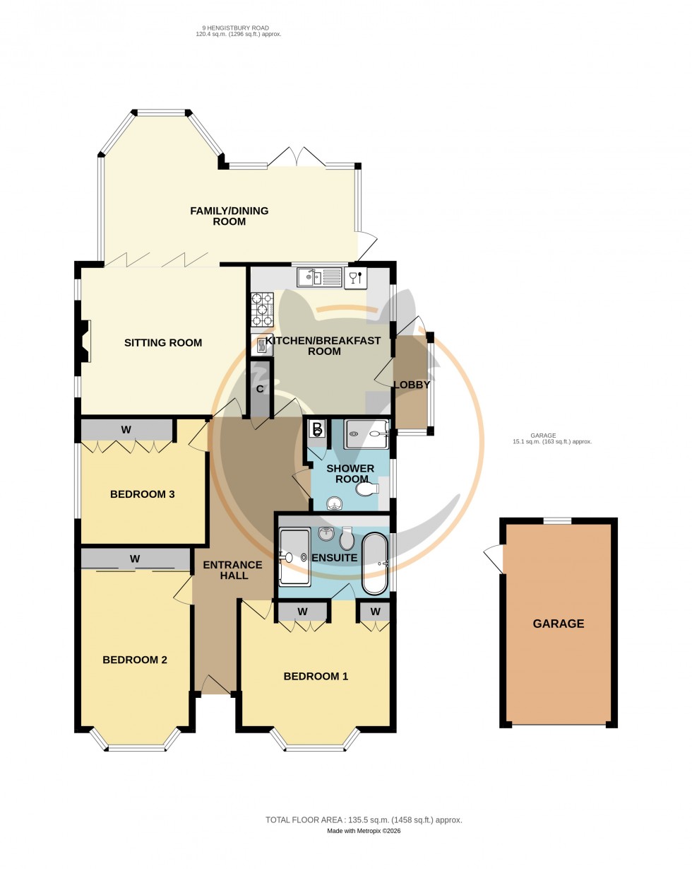Floorplan for Barton on Sea, New Milton, Hampshire