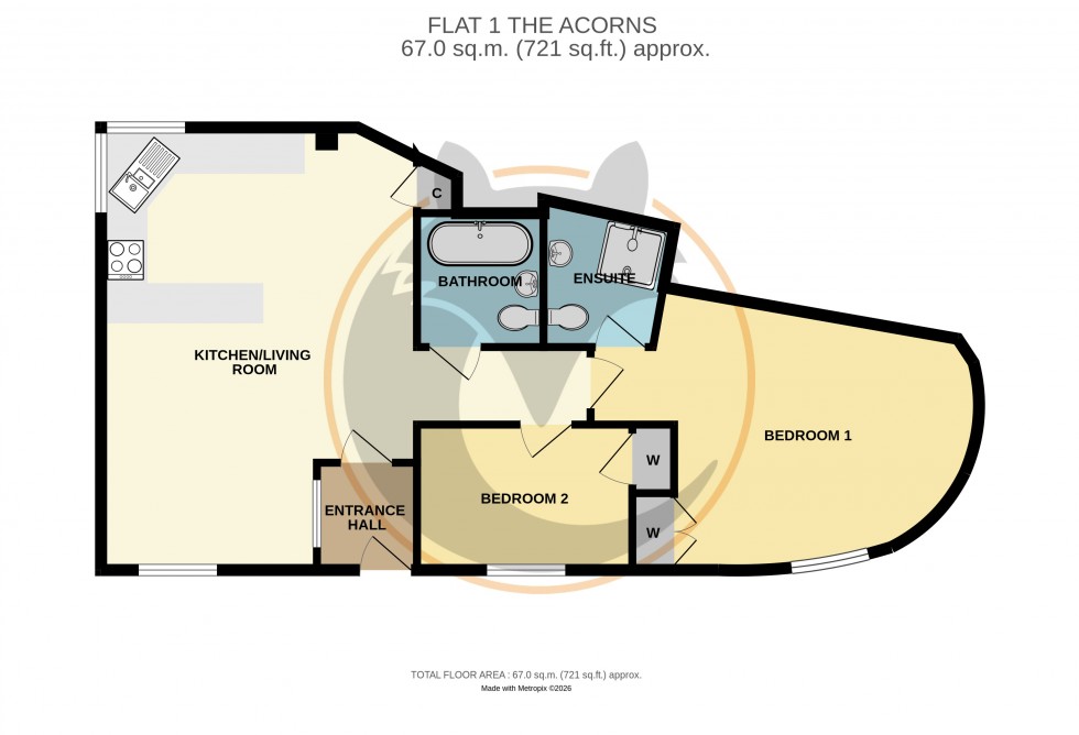 Floorplan for Hordle, Lymington, Hampshire