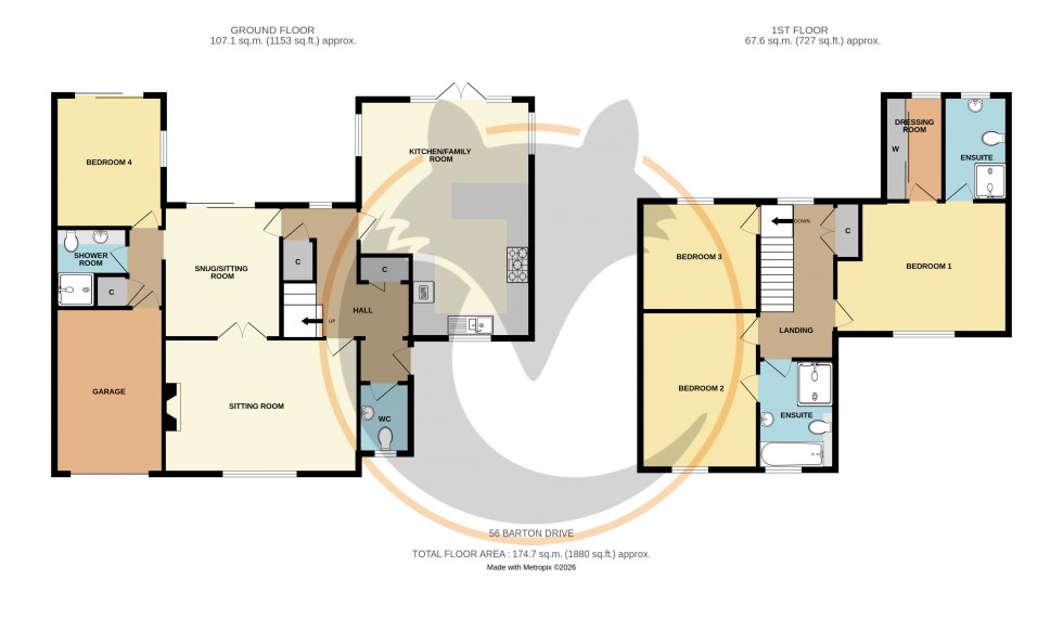 Floorplan for Barton on Sea, New Milton, Hampshire