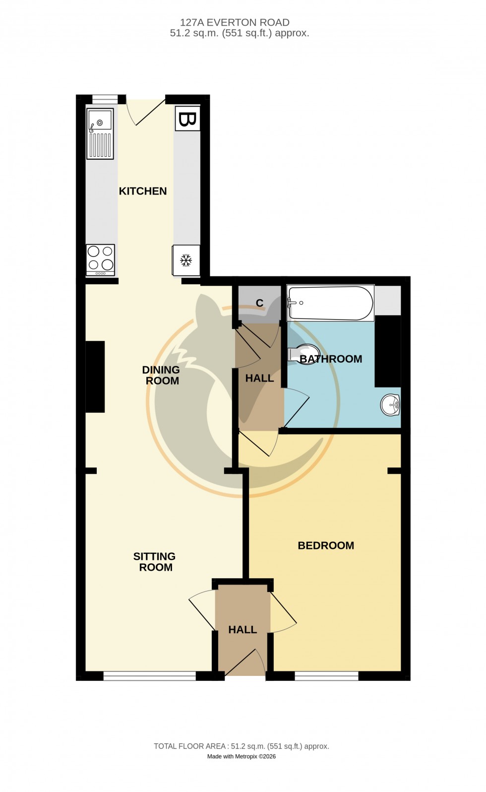 Floorplan for Hordle, Lymington, Hampshire