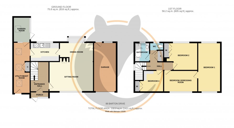 Floorplan for Barton on Sea, New Milton, Hampshire