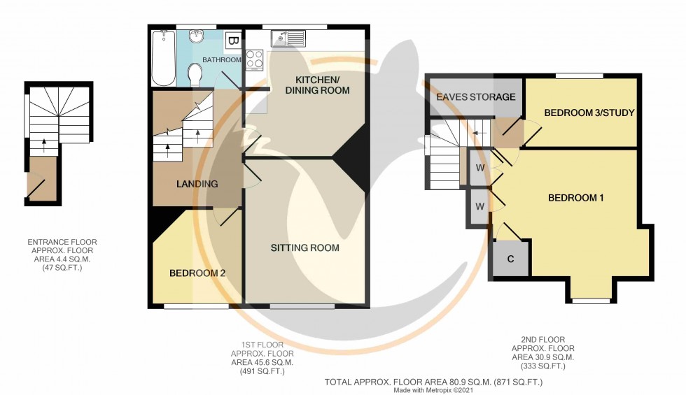 Floorplan for Nrew Milton, Hampshire