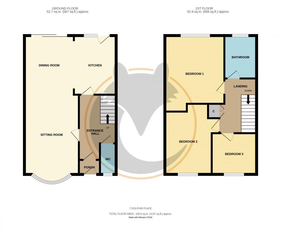 Floorplan for Barton on Sea, New Milton, Hampshire
