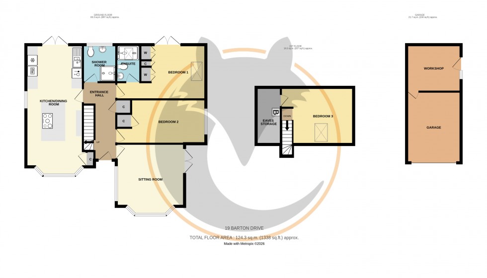 Floorplan for Barton on Sea, New Milton, Hampshire